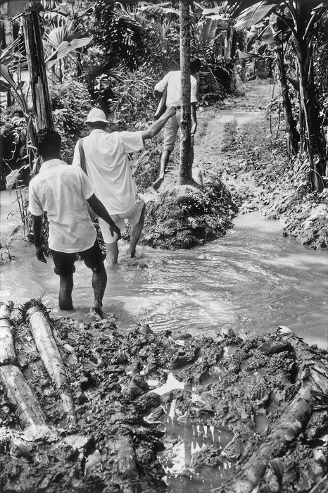 1975 Bangladesh. Surveillance during monsoon season
