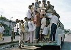 1975 Bangladesh. Urban bus transport