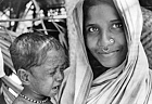 1975 Bangladesh. Rahima Basu, last case in Bangladesh and Asia