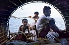 1975 Bangladesh. R Sypel and interpreter