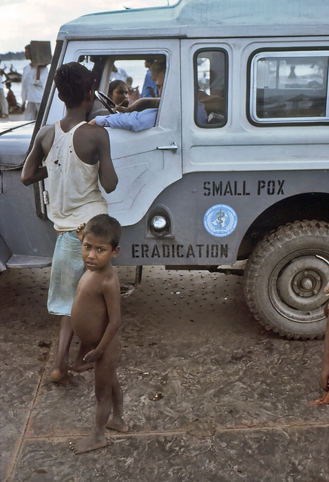 1975 Bangladesh. SEP vehicle on ferry 1975 Bangladesh. SEP vehicle on ferry